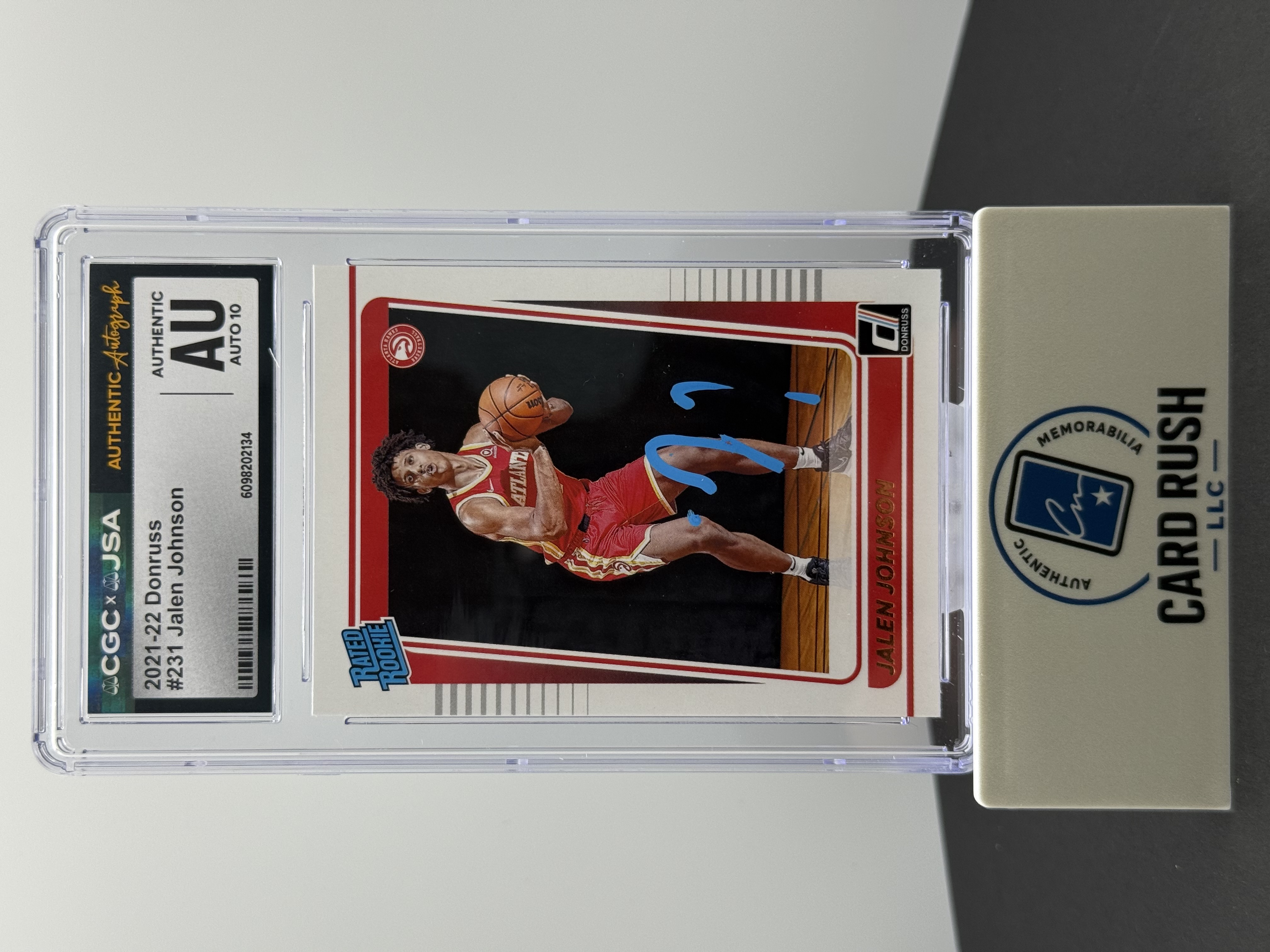Worth the Wait — Jalen Johnson's Donruss Rated Rookie Autograph