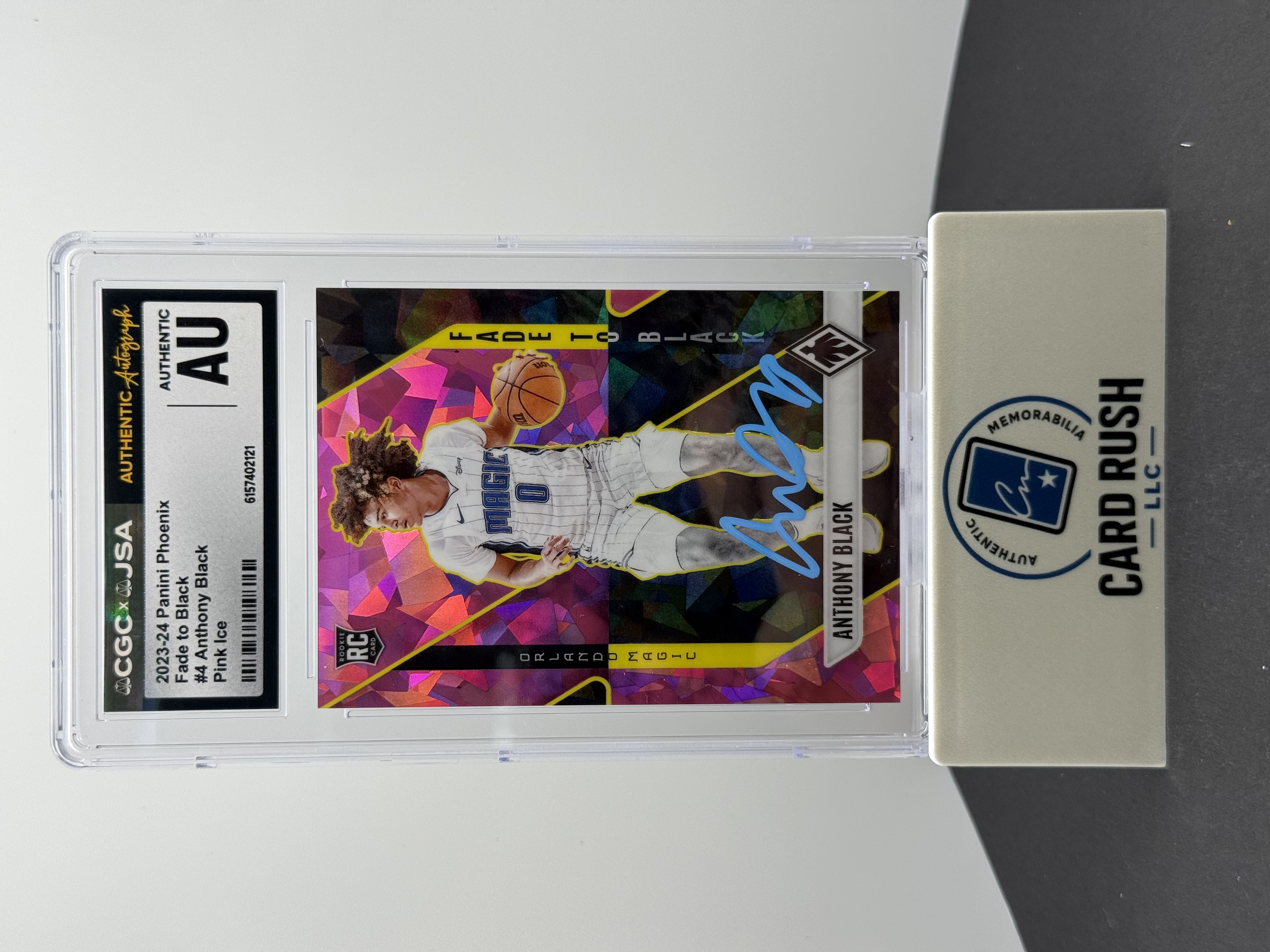 Black Magic — Anthony Black's Fade to Black Pink Ice Rookie