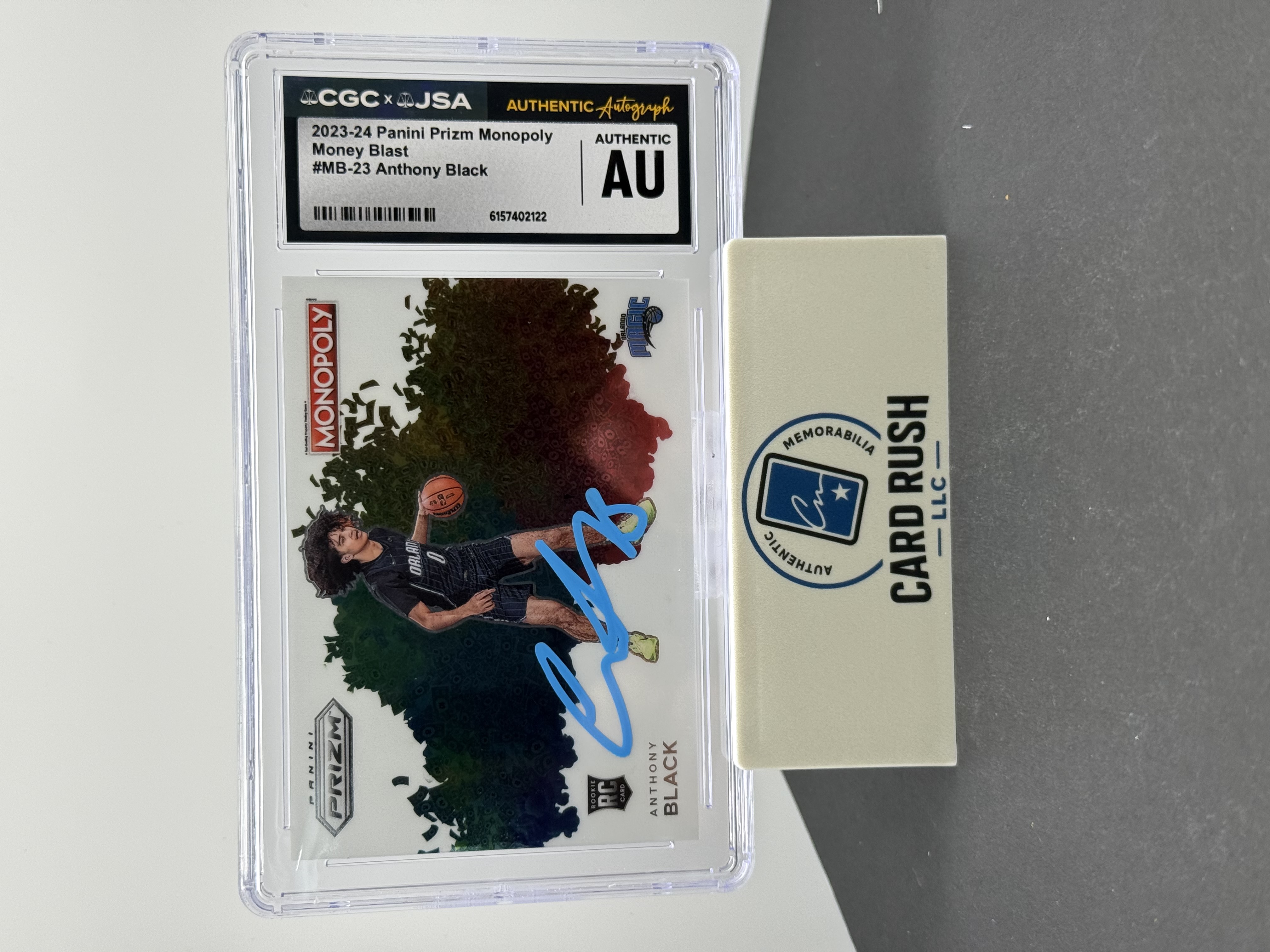 Money Blast — Anthony Black's Panini Prizm Monopoly Autograph