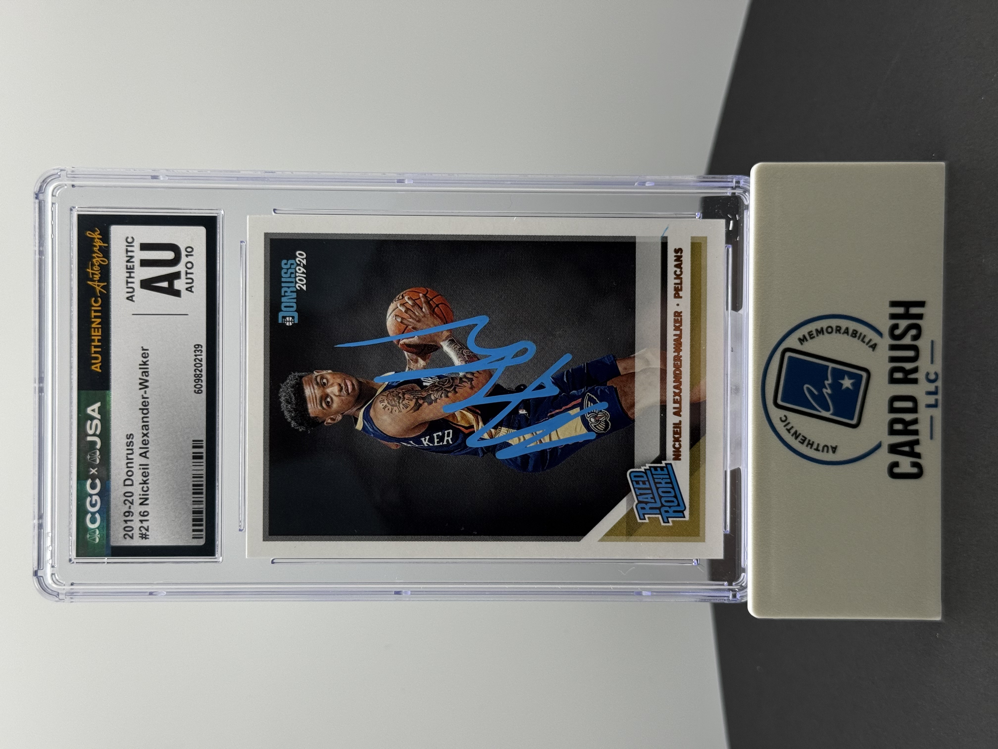Six Years Later — Nickeil Alexander-Walker's Donruss Rated Rookie Autograph